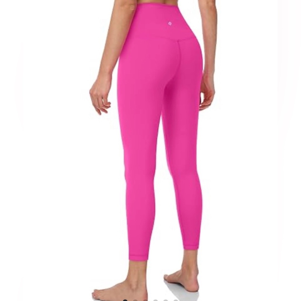 HeyNuts Women's Pink Leggings - Picture 3 of 4